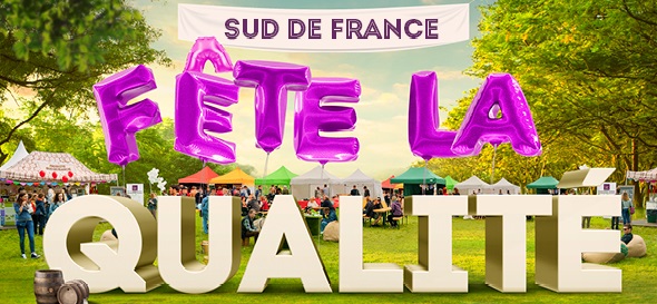 Sud de France fête la qualité 2020 / Bannière de la manifestation