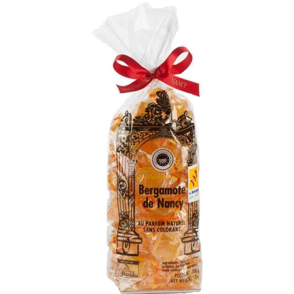Bergamote de Nancy IGP sachet confiseur 200g Confiserie Stanislas