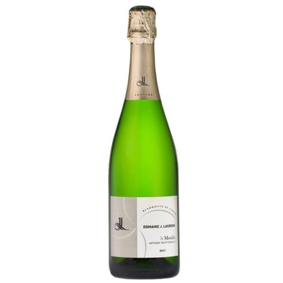 Blanquette de Limoux AOC Le Moulin Domaine J. Laurens bulles fines robe jaune pâle nez pomme verte