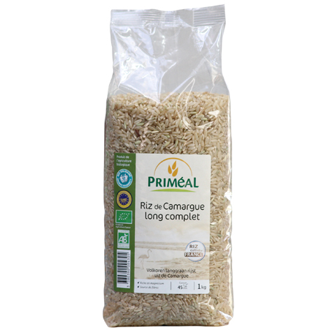 Riz long complet BIO de Camargue IGP, Pâtes, riz & céréales