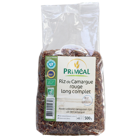 riz rouge de Camargue IGP Bio rouge long complet