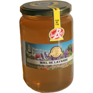 Miel de lavande de Provence IGP Label rouge - flaveur typique, pot de 1 Kg 2018 - Sébastien Laville