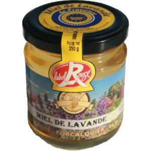Miel de lavande de Provence Label rouge et IGP Les ruchers de Noé récolte 2018 - 250 g liquide