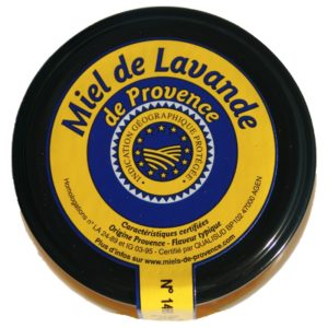 Miel de lavande de Provence IGP Label rouge - flaveur typique, origine Provence certifié par Qualisud