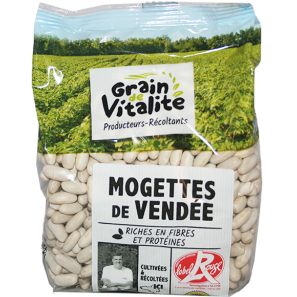 Mogette de Vendée IGP et Label rouge, Grain de Vitalité, producteur
