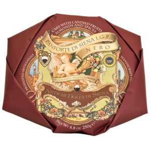 Panforte di Siena IGP Nero Antichi dolci di siena ou Panpepato traditionnel