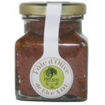 Pâte d'olive de Nice AOP ne contenant que des olives de Nice AOP et un peu d'huile d'olive de Nice AOP. Onctueuse sans excès, très douce au bon goût d'olive