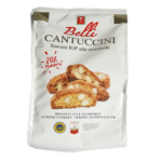 Cantuccini toscani IGP croquants aux amandes et au miel italiens. Spécialité toscane amandes 22%, miel et beurre de qualité supérieure. Prado Belli en sachet
