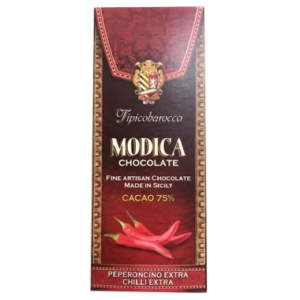 Chocolat noir au piment IGP Modica 75% – Tipico Barocco