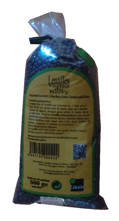 Petit Salé Lentilles Vertes du Berry Comtesse Du Barry