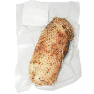 Magret de canard à foie gras du Sud Ouest IGP séché. Texture ferme et délicate, profondeur de goût. Notes salées et sucrées, parfait pour l'apéritif.