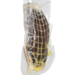 Magret de canard à foie gras du Sud Ouest IGP séchéMagret séché fourré foie gras du Sud-Ouest IGP. Texture ferme et délicate, profondeur de goût.