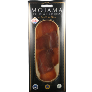 Mojama de Isla Cristina IGP en tranches à l'huile d'olive