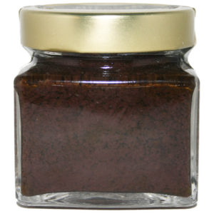 Pâte d'olive de Nice au citron de Menton, alliance subtile de produits typiques de la Côté d'Azur (olive de Nice AOP, citron de Menton IGP)
