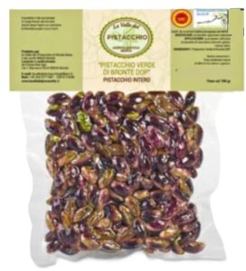 pistache verte de Bronte aop décortiquée sous vide La Valle del Pistacchio