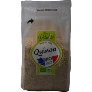 Quinoa bio origine France - marque Grain de Vitalité