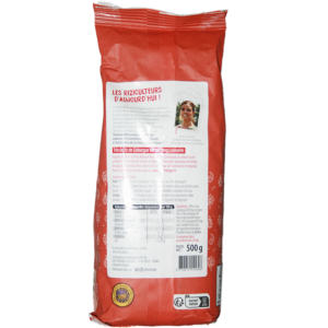 Riz de Camargue IGP trio long complet Bio : composé de 3 riz complets brun, rouge et noir. cuisson rapide, riz produit en agriculture biologique