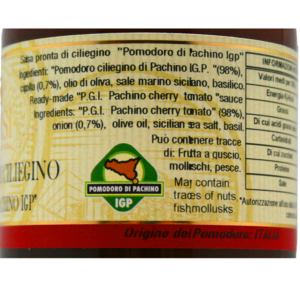 Sauce tomate cigienilo IGP di pacchino