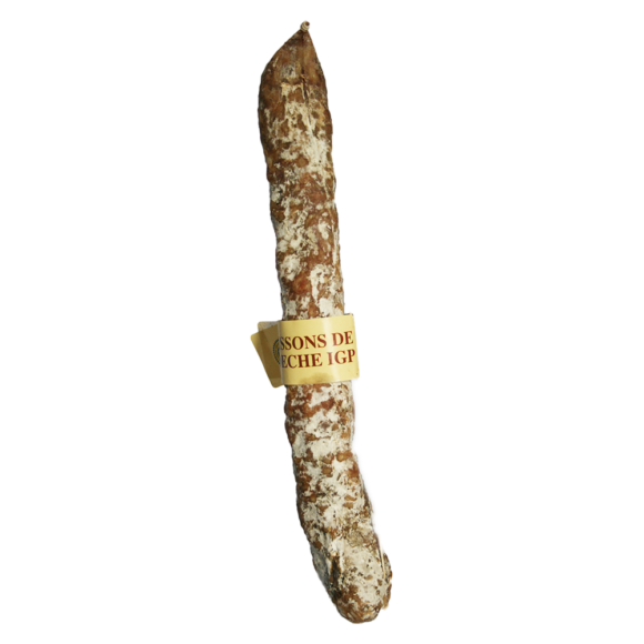 Saucisse droite de l'Ardèche IGP