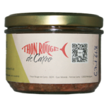 Thon rouge de ligne au citron et au fenouil. Pêché de manière artisanale sur la côte bleu. Texture ferme et fondante, et saveur méditerranéenne.