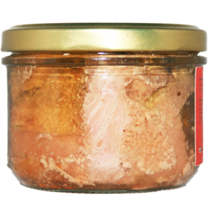 Thon rouge de ligne au piment oiseau et baies roses. Pêché de manière artisanale en Mediterranée, sur la côte bleu. Texture ferme, plein de caractère.